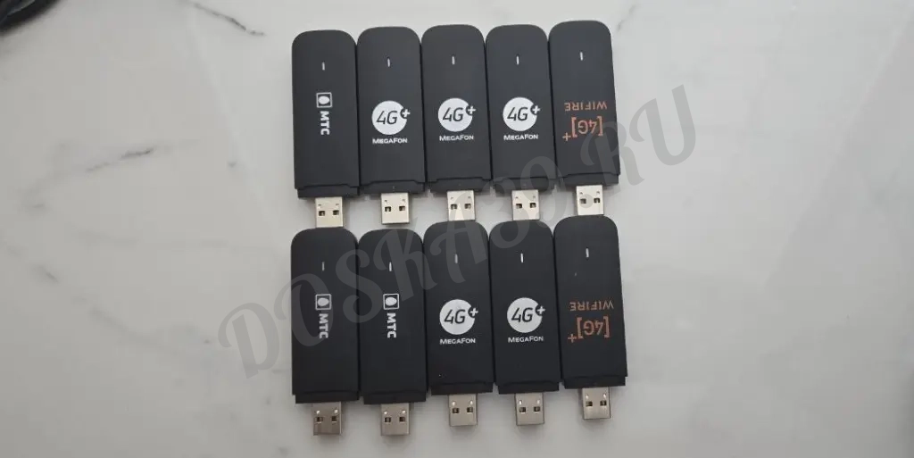 Модемы Huawei e3372h-153 - 10шт + Хаб (Прошиты)